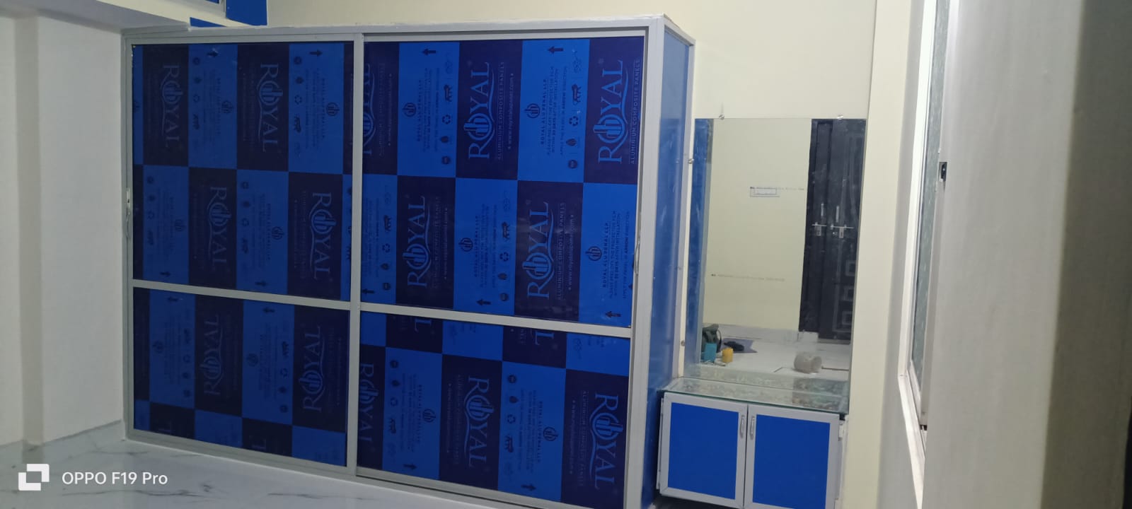 Aluminium Sliding Wardrobe Installation