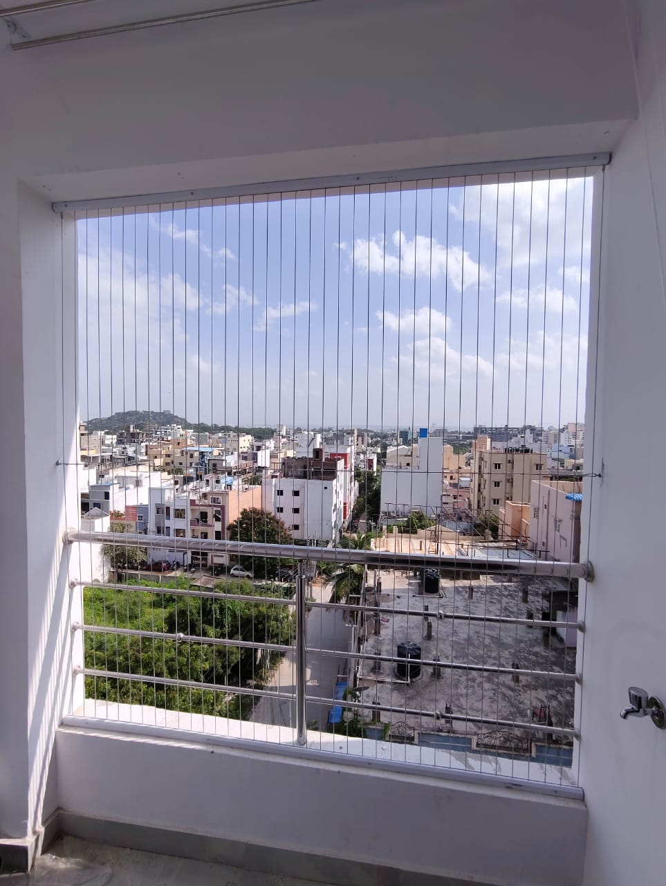 Invisible Grill — Balcony View